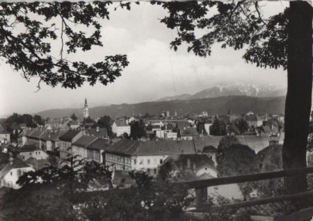 Österreich - Klagenfurt - vom Kreuzbergl - 1966 Österreich - Klagenfurt - vom Kreuzbergl - 1966