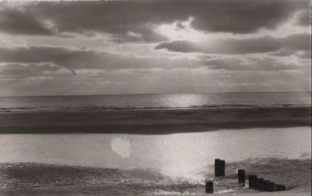 Borkum - Abend am Meer - 1961 Borkum - Abend am Meer - 1961