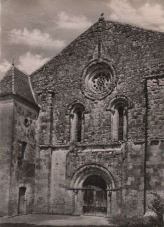 Frankreich - Valence-sur-Baise - Porte de Abbaye - 1978 Frankreich - Valence-sur-Baise - Porte de Abbaye - 1978