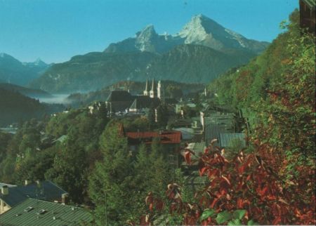 Berchtesgaden - mit Watzmann - ca. 1980 Berchtesgaden - mit Watzmann - ca. 1980