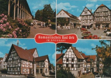 Bad Orb - u.a. Kirchgasse - 1985 Bad Orb - u.a. Kirchgasse - 1985