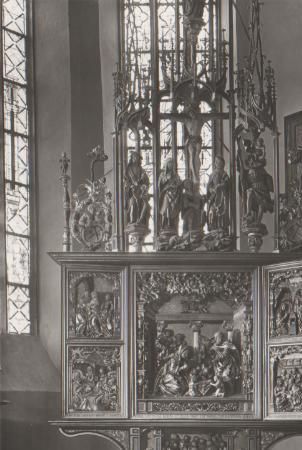 Annaberg-Buchholz - St.-Annen-Kirche, Bergaltar - 1985 Annaberg-Buchholz - St.-Annen-Kirche, Bergaltar - 1985