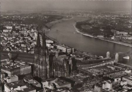 Köln - Luftaufnahme - ca. 1965 Köln - Luftaufnahme - ca. 1965