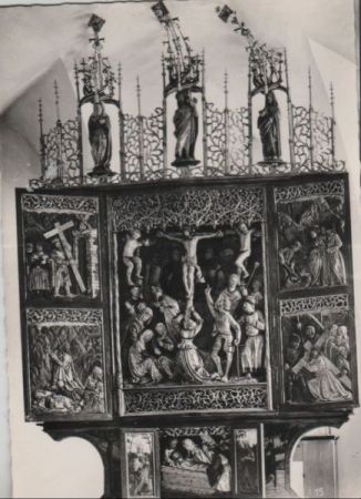 Österreich - Gebertsham - Altar zum Hl. Kreuz - ca. 1960 Österreich - Gebertsham - Altar zum Hl. Kreuz - ca. 1960