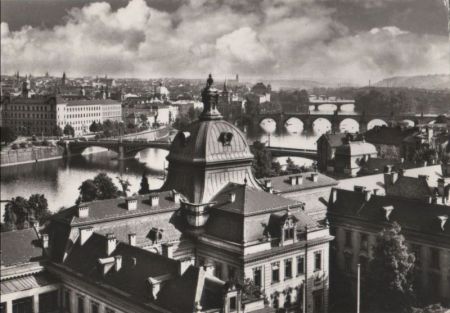 Tschechien - Prag - Praha - Prager Brücken - ca. 1965 Tschechien - Prag - Praha - Prager Brücken - ca. 1965