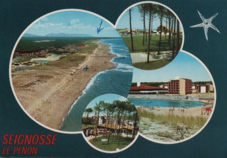 Frankreich - Seignosse - 4 Teilbilder - 1978 Frankreich - Seignosse - 4 Teilbilder - 1978