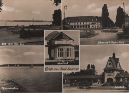 Bad Saarow - u.a. Blick über den See - 1969 Bad Saarow - u.a. Blick über den See - 1969