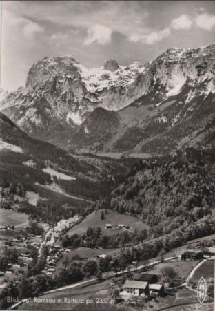 Ramsau - mit Reiteralpe - ca. 1965 Ramsau - mit Reiteralpe - ca. 1965