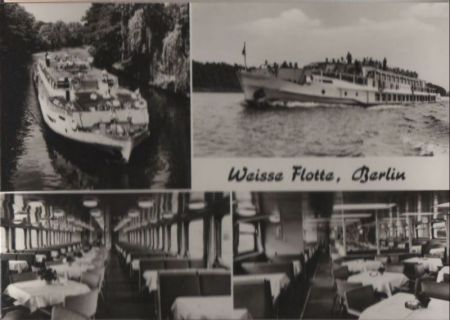 Berlin - Weisse Flotte - 1970 Berlin - Weisse Flotte - 1970