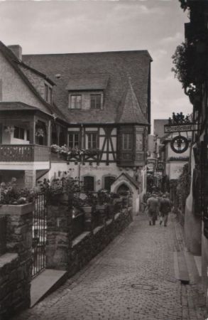 Rüdesheim - Rheinstraße - ca. 1960 Rüdesheim - Rheinstraße - ca. 1960