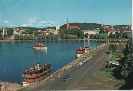 Finnland - Savonlinna - Passagierhafen - 1973 Finnland - Savonlinna - Passagierhafen - 1973