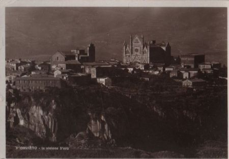 Italien - Orvieto - la visione de oro - ca. 1960 Italien - Orvieto - la visione de oro - ca. 1960