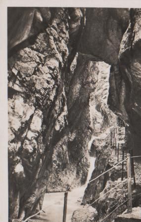 Grainau - Höllentalklamm - ca. 1955 Grainau - Höllentalklamm - ca. 1955