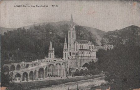 Frankreich - Lourdes - Les Sanctuaires - ca. 1935 Frankreich - Lourdes - Les Sanctuaires - ca. 1935
