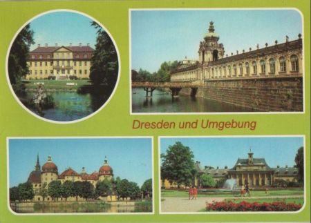 Dresden - und Umgebung, u.a. Schloß Moritzburg - 1982 Dresden - und Umgebung, u.a. Schloß Moritzburg - 1982