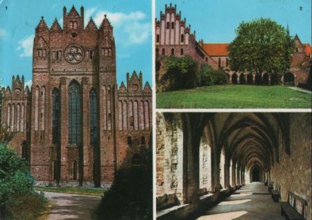 Chorin - Kloster, u.a. Westgiebel - ca. 1970 Chorin - Kloster, u.a. Westgiebel - ca. 1970