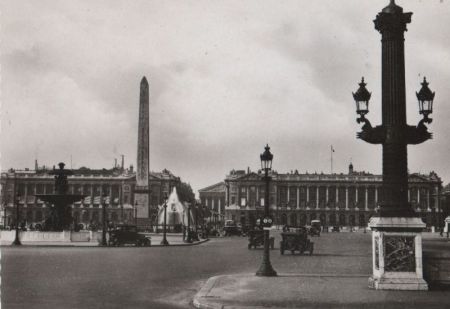Frankreich - Paris - Place de la Concorde - ca. 1965 Frankreich - Paris - Place de la Concorde - ca. 1965