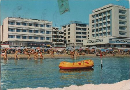Italien - Igea Marina - Alberghi visti dal mare - 1980 Italien - Igea Marina - Alberghi visti dal mare - 1980