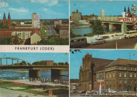 Frankfurt Oder - u.a. Rathaus - 1977 Frankfurt Oder - u.a. Rathaus - 1977