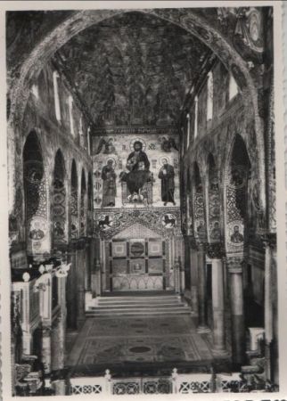 Italien - Palermo - Cappella Palatina, Trono Reale - ca. 1960 Italien - Palermo - Cappella Palatina, Trono Reale - ca. 1960
