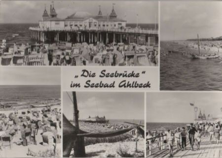 Ahlbeck - Seebrücke - 1977 Ahlbeck - Seebrücke - 1977