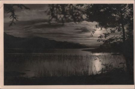 Sonnenuntergang am See - ca. 1955 Sonnenuntergang am See - ca. 1955