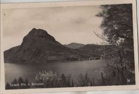 Schweiz - Lugano - Mte. S. Salvatore - 1928 Schweiz - Lugano - Mte. S. Salvatore - 1928