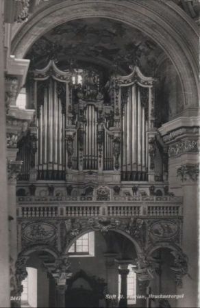 Österreich - Sankt Florian - Stift, Brucknerorgel - 1962 Österreich - Sankt Florian - Stift, Brucknerorgel - 1962