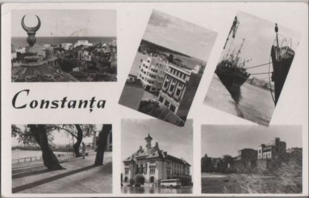 Rumänien - Constanta - 6 Teilbilder - 1959 Rumänien - Constanta - 6 Teilbilder - 1959