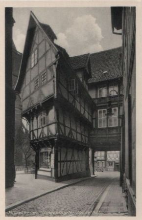 Hildesheim - Umgestülpter Zuckerhut - 1957 Hildesheim - Umgestülpter Zuckerhut - 1957