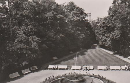 Königstein - Kurhauspark - ca. 1965 Königstein - Kurhauspark - ca. 1965