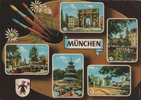 München - u.a. Siegestor - ca. 1975 München - u.a. Siegestor - ca. 1975