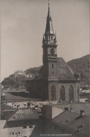 Österreich - Salzburg - Franziskanerkirche - ca. 1940 Österreich - Salzburg - Franziskanerkirche - ca. 1940