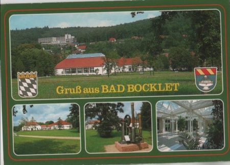 Bad Bocklet - der neue Kurpark - 1989 Bad Bocklet - der neue Kurpark - 1989