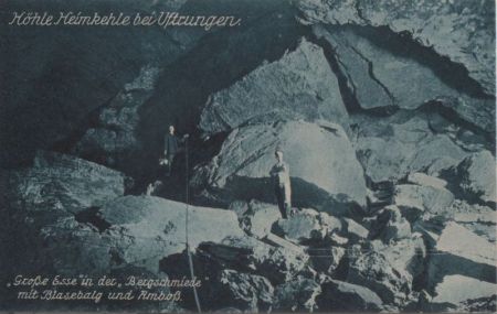 Uftrungen - Höhle Heimkehle, Große Esse - ca. 1935 Uftrungen - Höhle Heimkehle, Große Esse - ca. 1935