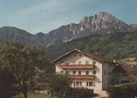 Bad Reichenhall - Aufham b. Reichenhall - Pension Merkur - ca. 1975 Bad Reichenhall - Aufham b. Reichenhall - Pension Merkur - ca. 1975