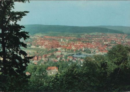 Hameln - Stadt vom Klüt - 1972 Hameln - Stadt vom Klüt - 1972
