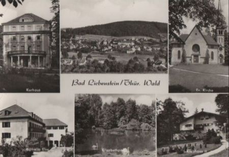 Bad Liebenstein - mit 6 Bildern - 1974 Bad Liebenstein - mit 6 Bildern - 1974