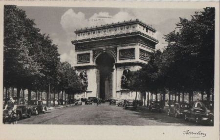 Frankreich - Paris - Arc de Triomphe - 1960 Frankreich - Paris - Arc de Triomphe - 1960