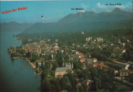 Frankreich - Evian-les-Bains - La Ville - ca. 1980 Frankreich - Evian-les-Bains - La Ville - ca. 1980
