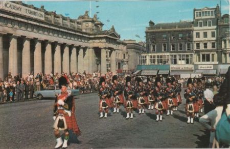 Großbritannien - Edinburgh - Pipes and Drums - 1972 Großbritannien - Edinburgh - Pipes and Drums - 1972