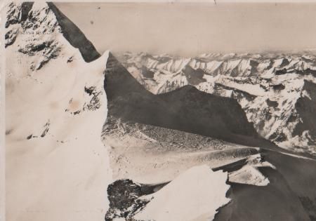 Schweiz - Jungfraujoch - Blick von der Sphinx - 1949 Schweiz - Jungfraujoch - Blick von der Sphinx - 1949