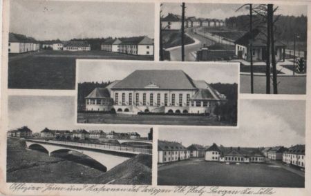 Bergen - Offizierheim und Kasernen - 1939 Bergen - Offizierheim und Kasernen - 1939