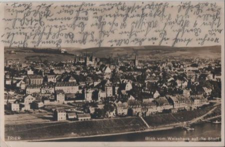 Trier - Blick vom Weisshaus - 1932 Trier - Blick vom Weisshaus - 1932