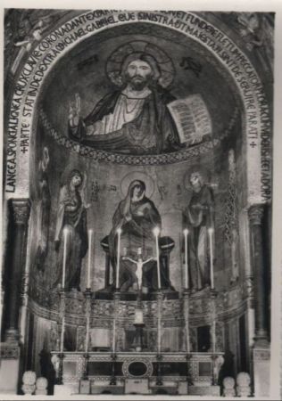 Italien - Palermo - Cappello Palatina - Abside - Altare Maggiore - ca. 1960 Italien - Palermo - Cappello Palatina - Abside - Altare Maggiore - ca. 1960