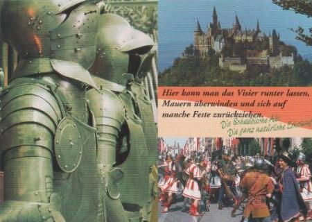 Hohenzollern in der Schwäbischen Alb - ca. 1995 Hohenzollern in der Schwäbischen Alb - ca. 1995
