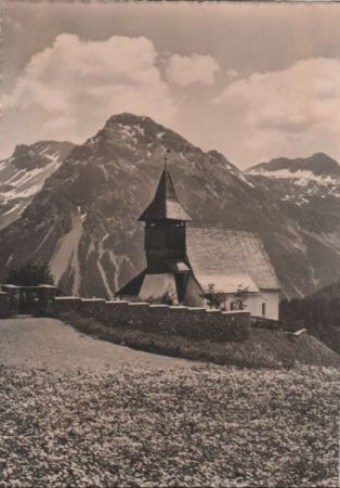 Schweiz - Arosa - Bergkirchli - ca. 1955 Schweiz - Arosa - Bergkirchli - ca. 1955