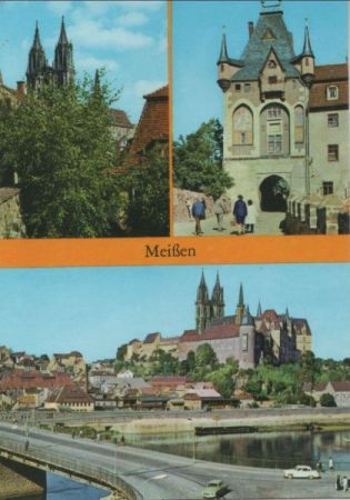 Meißen - Dom und Albrechtsburg - 1975 Meißen - Dom und Albrechtsburg - 1975