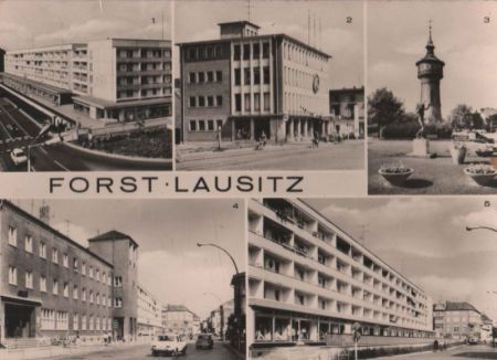 Forst - u.a. Berliner Straße - 1979 Forst - u.a. Berliner Straße - 1979