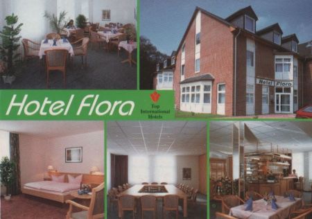 Fredersdorf-Vogelsdorf - Hotel Flora - ca. 1995 Fredersdorf-Vogelsdorf - Hotel Flora - ca. 1995